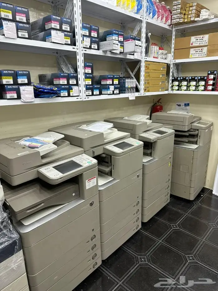 طابعات كانون وزيروكس باسعار منخفضة وحالة جيدة 6