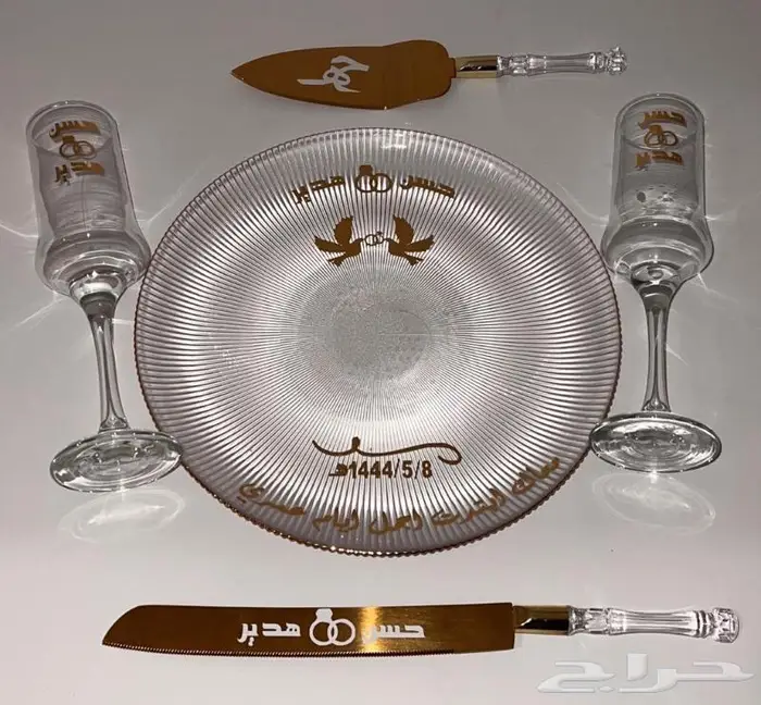 صحون وأطقم خطوبة أو ملكة 4