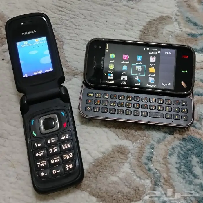 جوال نوكيا n97 و 6085 نظيفه نادره 0