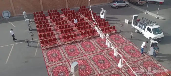 كراسي وسجاد عزاء 3