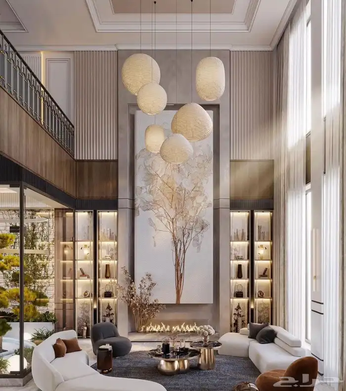 ترميم فلل سكنية مكاتب إدارية كافيهات تنفيذ تصاميم داخليه 8