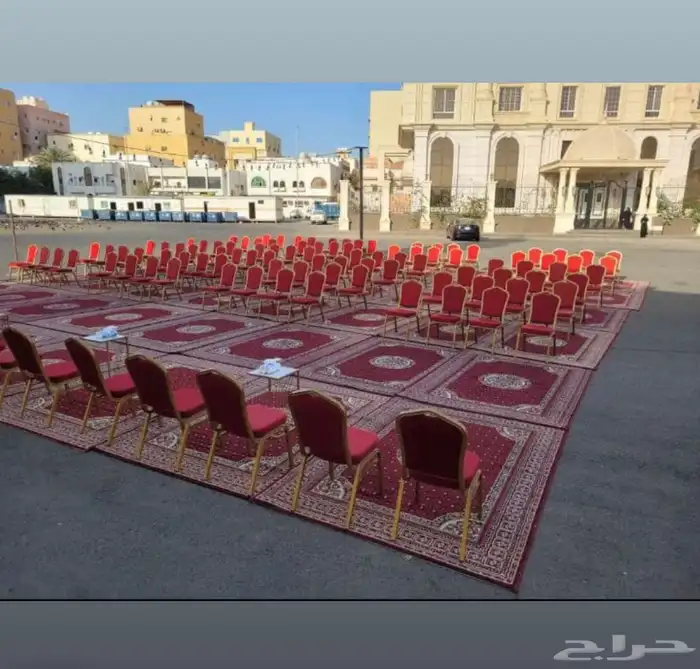 كراسي وسجاد عزاء 17