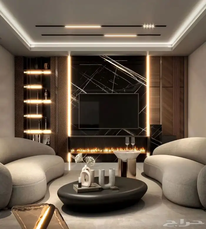 ترميم فلل سكنية مكاتب إدارية كافيهات تنفيذ تصاميم داخليه 4