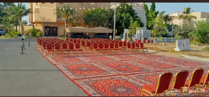 كراسي وسجاد عزاء 6