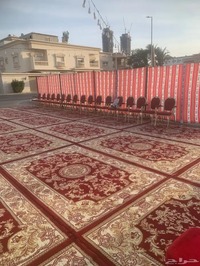 كراسي وسجاد عزاء 1