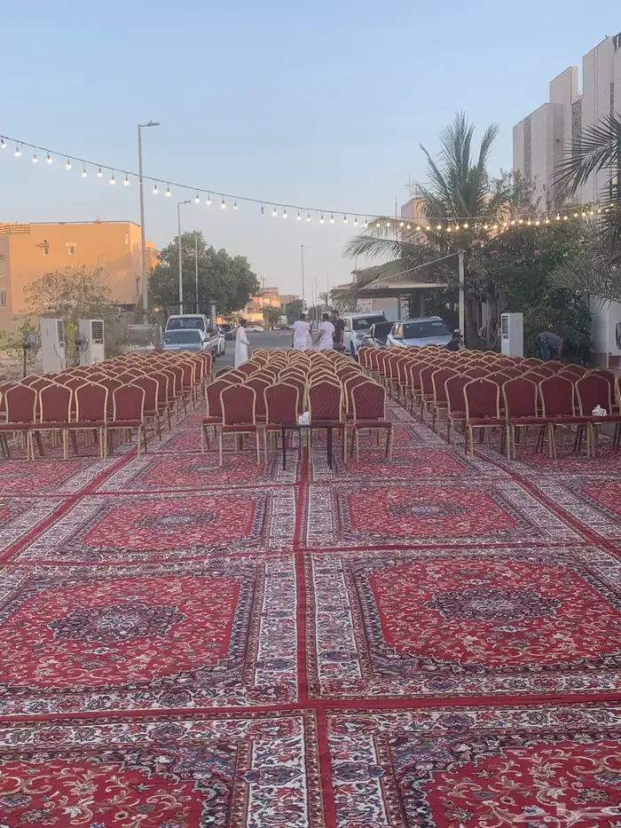 كراسي وسجاد عزاء 9