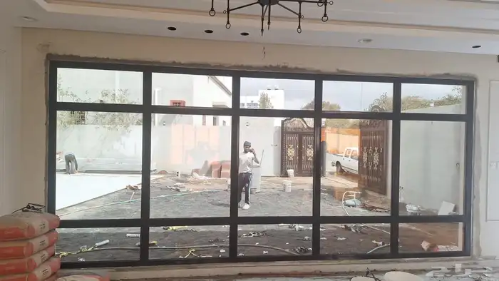 شبابيك المنيوم بسعر ممتاز دبل وعادي 1