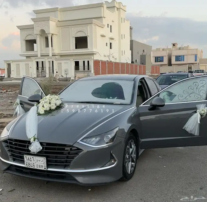 تشريع سيارات عرسان عند الموقع 17