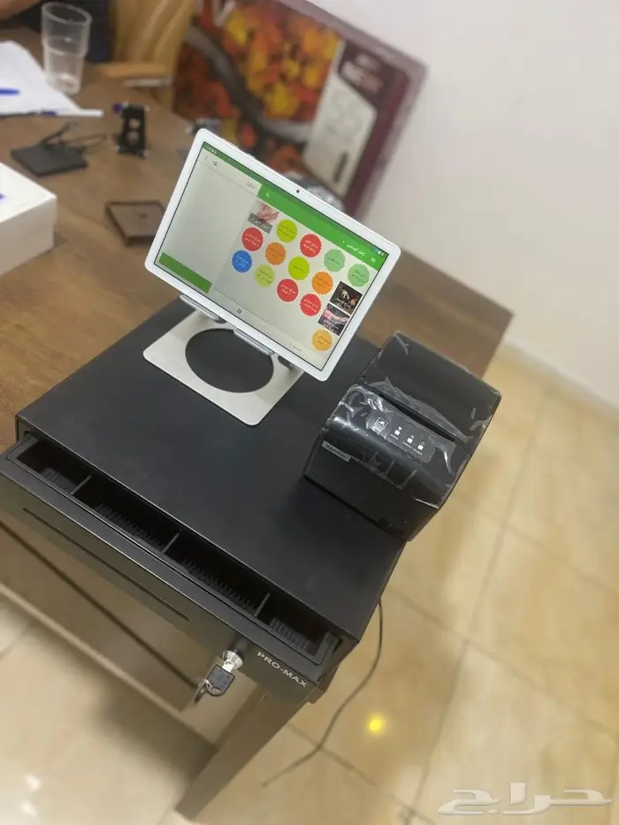 تابلت كاشير لاصحاب مغاسل الملابس شامل البرنامج 2