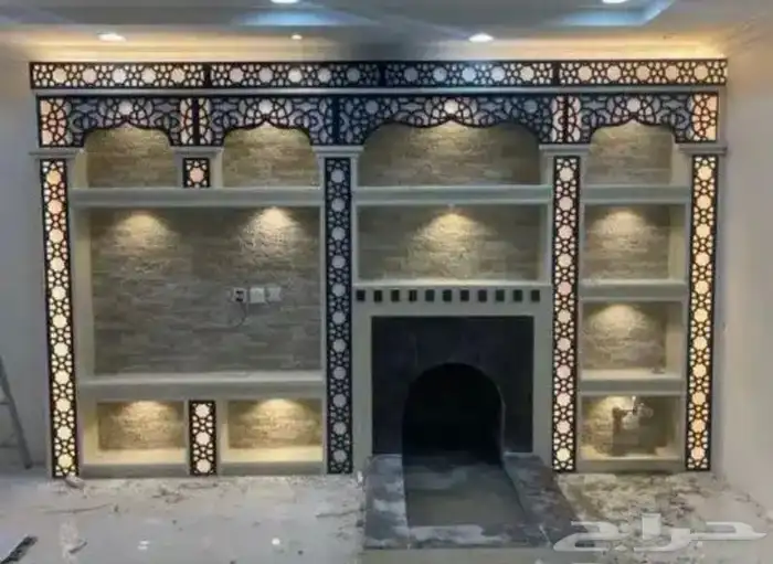 تركيب حجر   تركيب مشبات 11