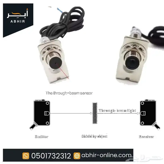 مفتاح مستشعر شعاع الليزر 20 متر E3F-20L   20C1 2