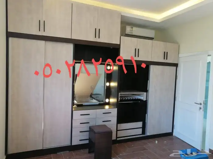 تفصيل غرف ملابس 60