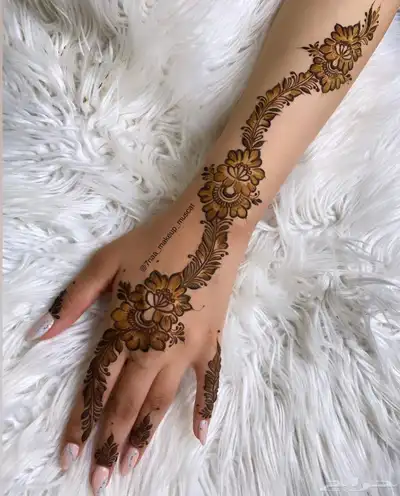 نقش حناء (إماراتي- هندي) عرائس.. 0