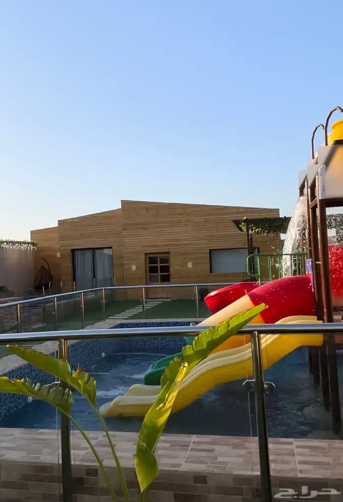 اكواخ ريفية للعوائل و العرسان بمسابح والعاب وتنسيق حفلاتكم 8