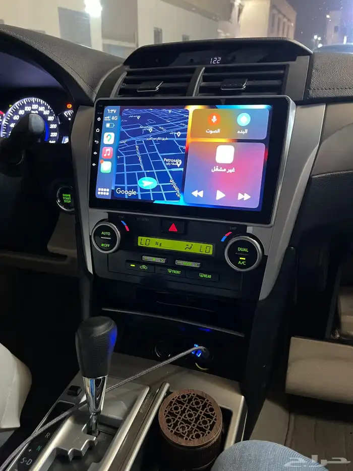 شاشة كامري 2015 اندرويد 10 انش ايباد 1