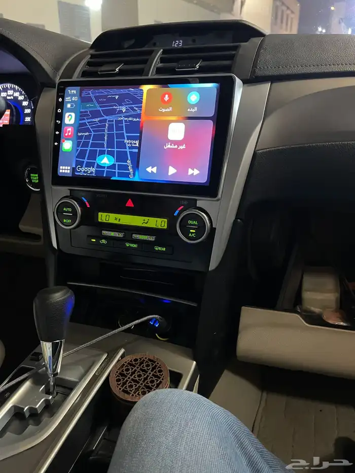 شاشة كامري 2015 اندرويد 10 انش ايباد 3