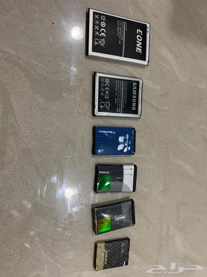 قطع غيار بطاريات جوال نوكيا وبلاستيشن 5
