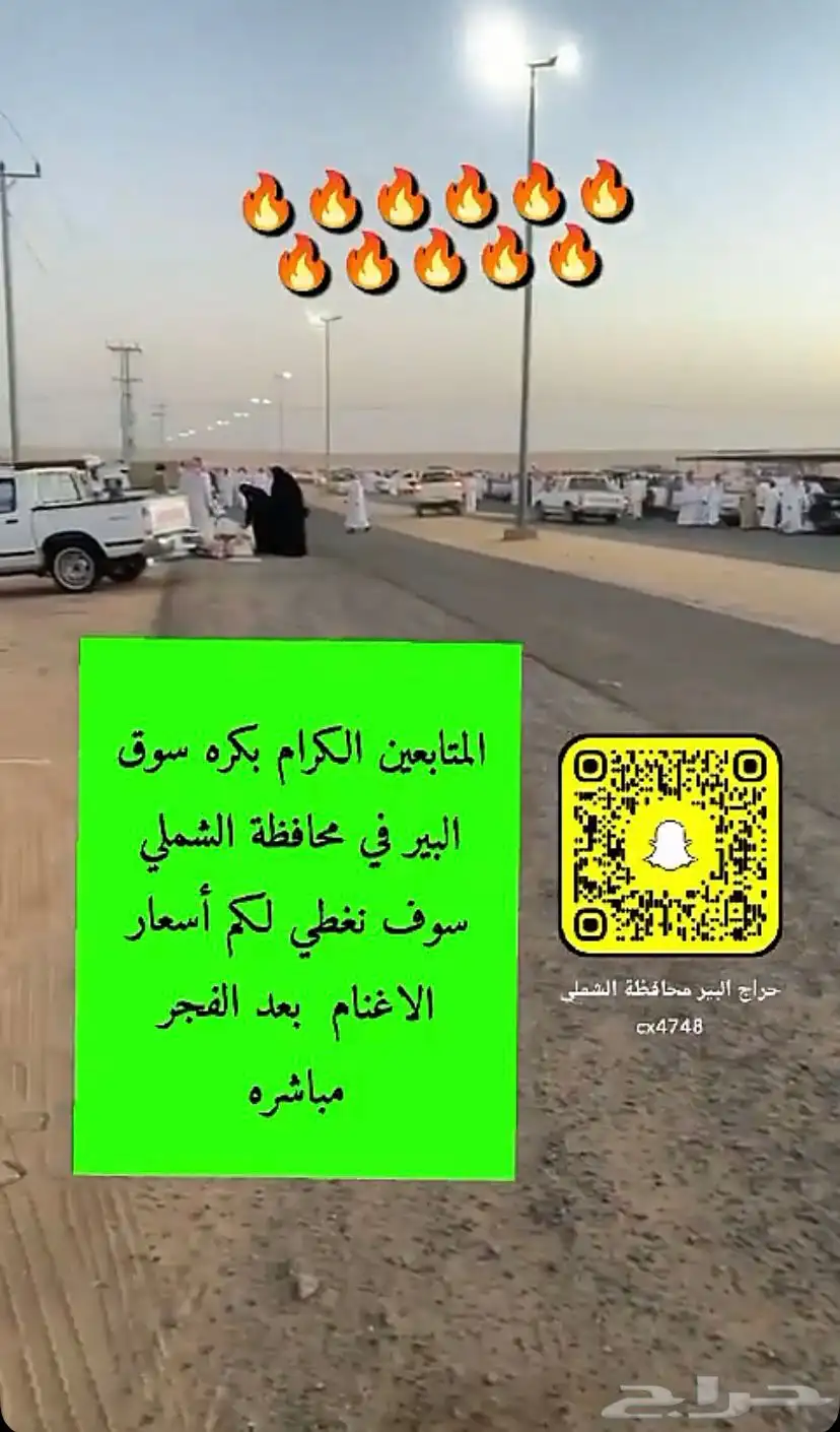 سناب مواشي البير في محافظة الشملي 1