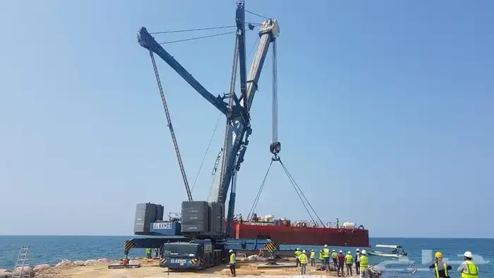 كرين رافعه Crane 1200 tons 5