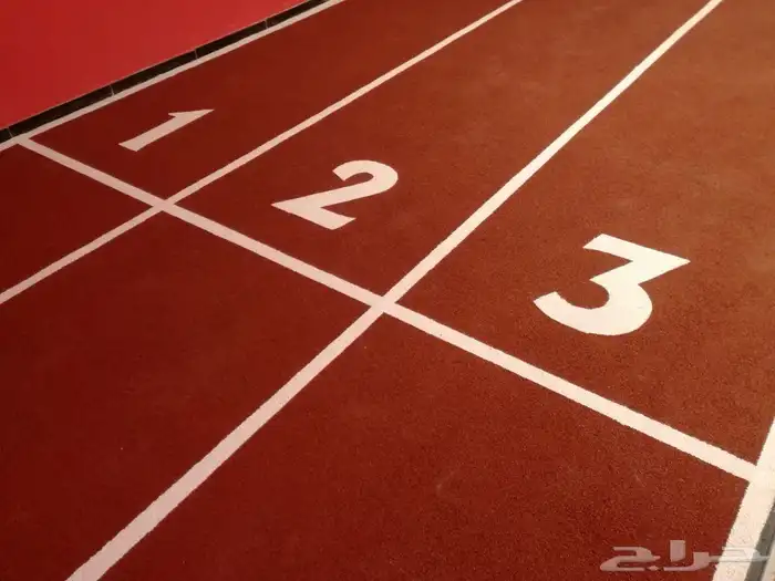 أرضيات مطاطيه بلاط مطاطي رول مطاطي ملاعب تنس وطائره 13
