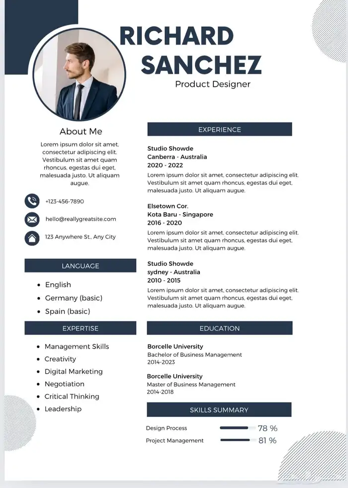 سيرة ذاتيه بنظامATS ب50 ريال فقط 5