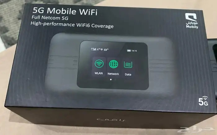 سلام عليكم جهاز wifi متنقل جديد على الشرط بكامل اغراضه (جديد 0