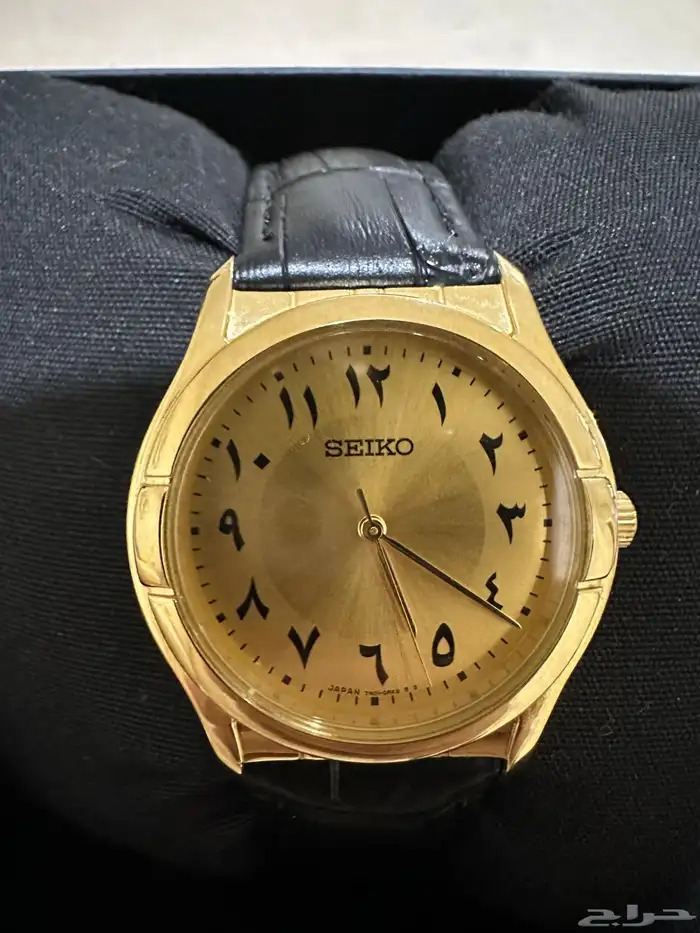 ساعة سيكو فينتج ارقام عربي 1