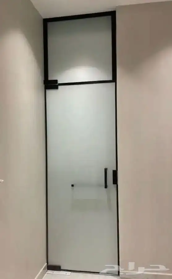 حاجز شاور زجاج سكريت المنيوم استركشر كارتنول مكاتب معارض 5