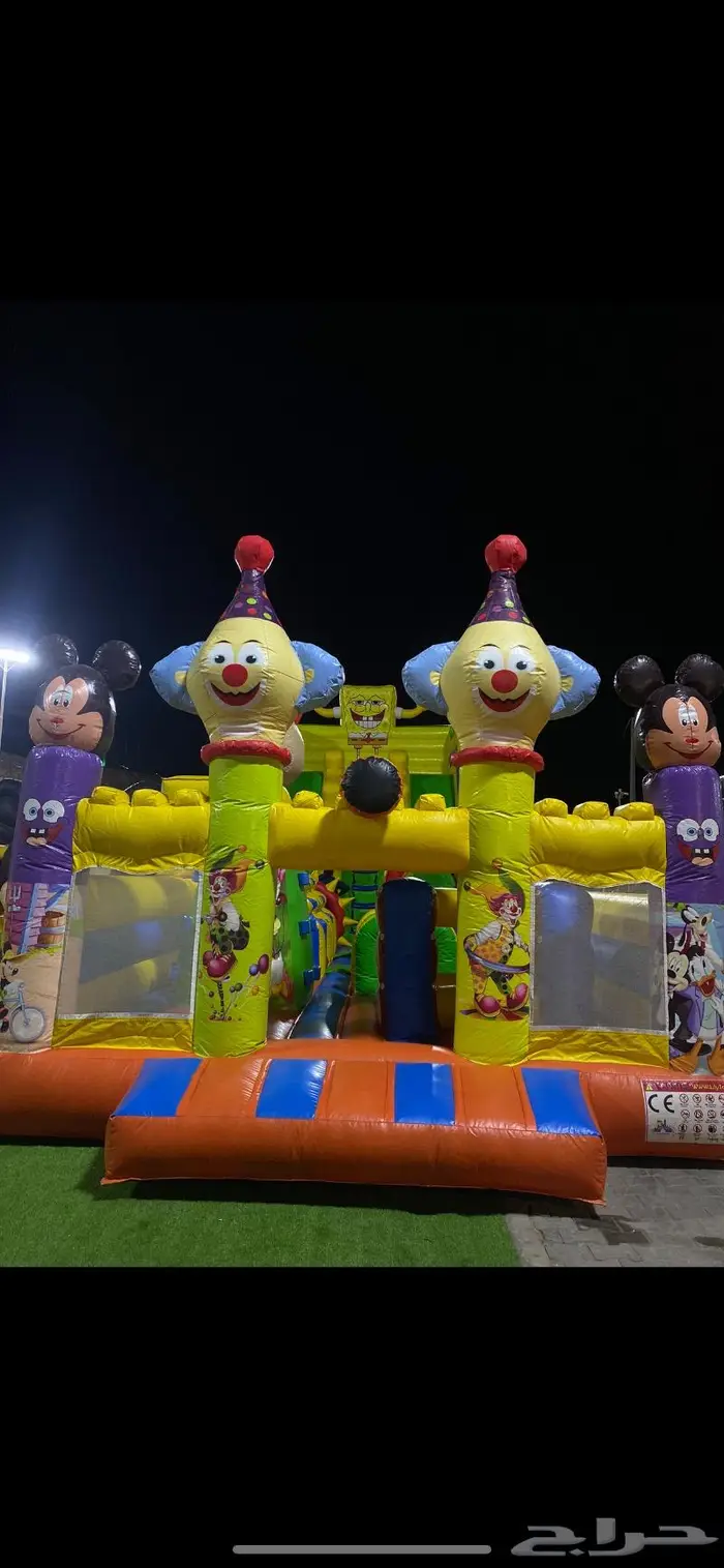 تاجير نطيطات وألعاب هوائية بأرخص الاسعار 2