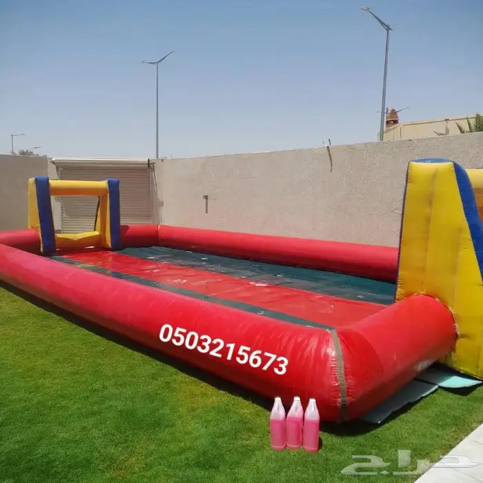 نطيطات نطيطه زحليقه مائيه زحليقه ملعب صابوني اجار يومي 8