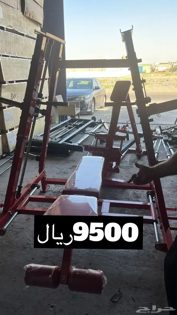 أجهزه صالات رياضيه جديده صناعة اوربيه 1