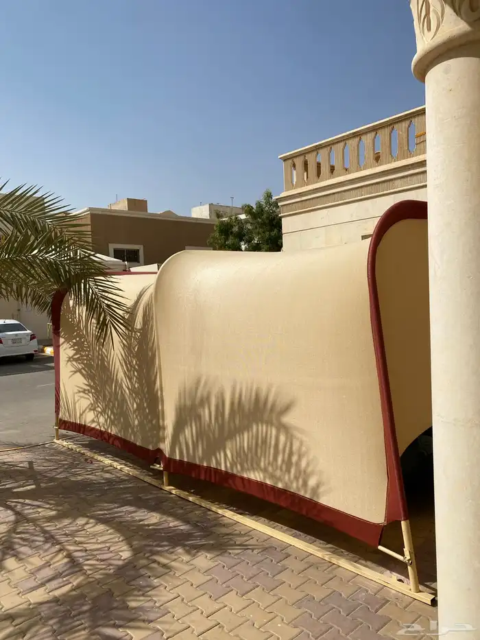 مظلة سيارة المتنقلة الطول 5.80 آلعرض 3.30 أرتفاع 2.50 4