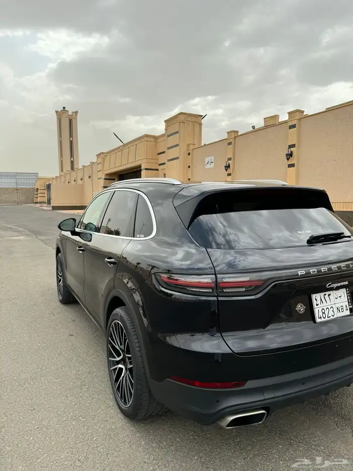 بورش كايين اسود جمرك 2019 4