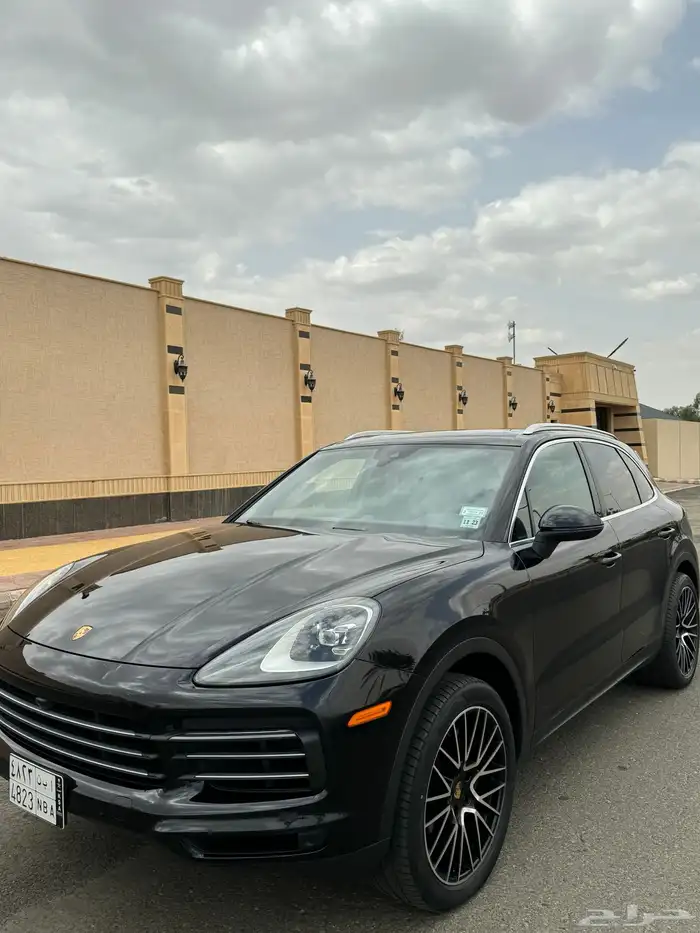 بورش كايين اسود جمرك 2019 3