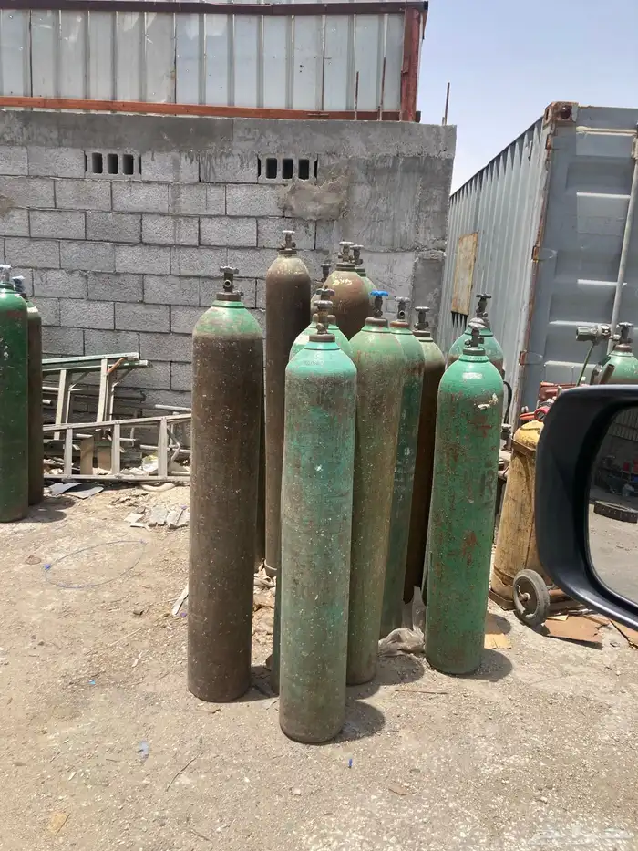 اسطوانات غاز اكسجين وCO2 وارجون 0