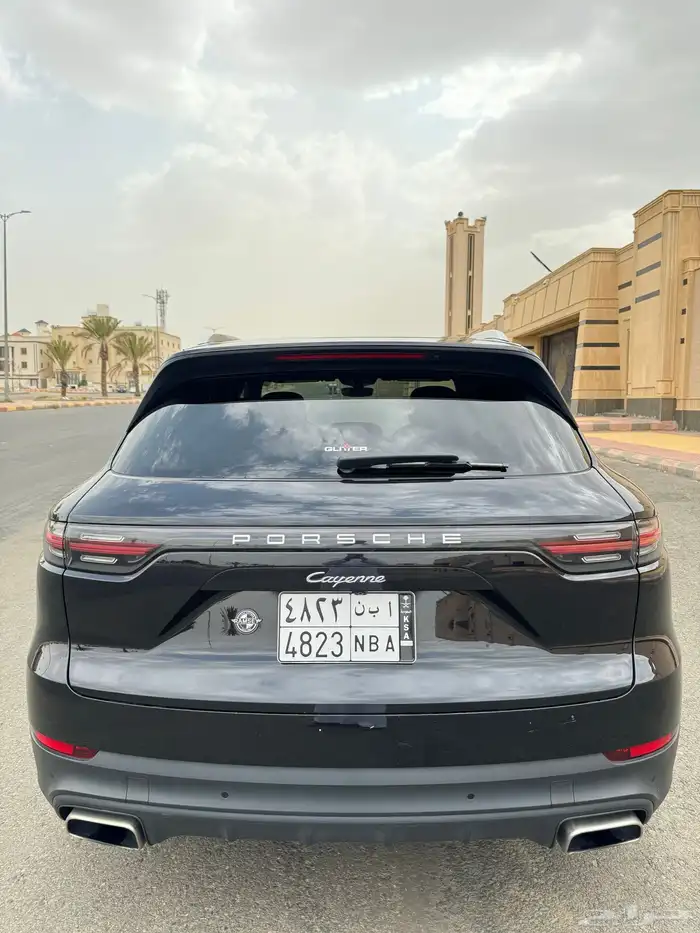بورش كايين اسود جمرك 2019 6