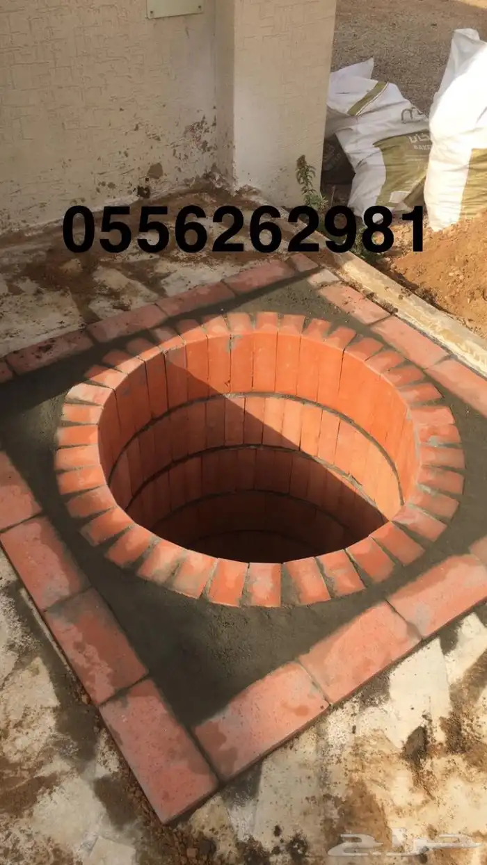 فرن حجر شوايه طوب افران طول قلايه فلافل حفر مندي 14