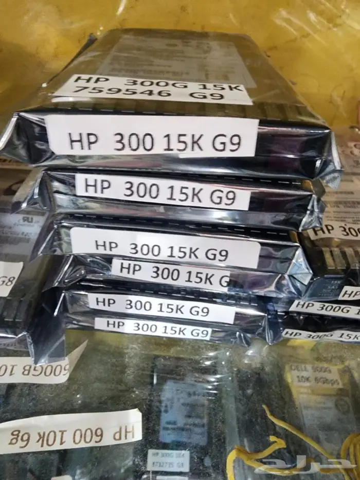 HDD SAS For HP Dell Server سيرفر هارد ساس 5