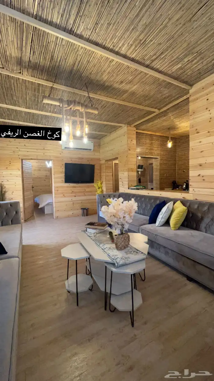 اكواخ ريفيه و شاليهات للعوائل و العرسان 8