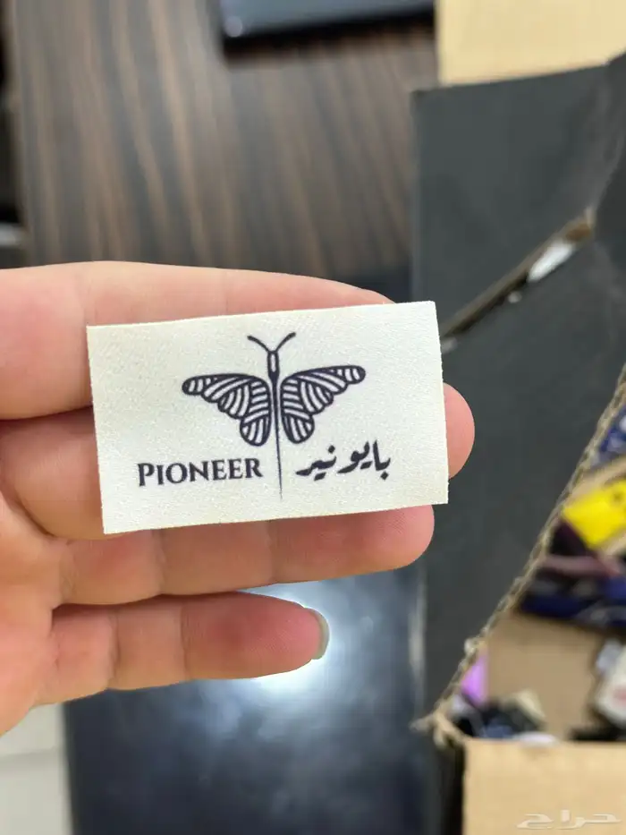 طباعة ليبل عبايات ليبل قماش لوقو جلد كميات قليلة 10