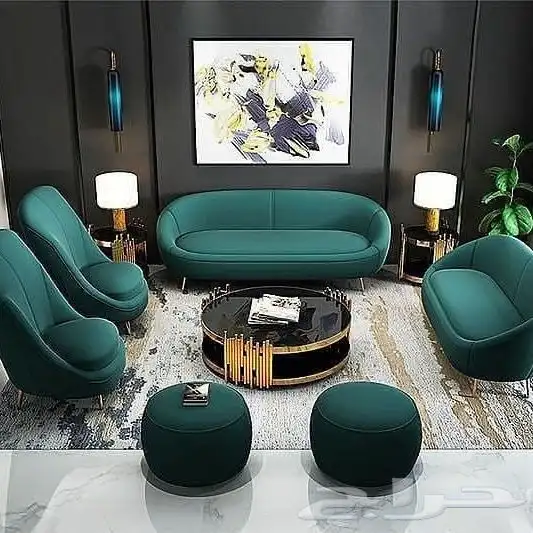 كنب غرف مطابخ تجهيز شقق فلل منازل بسعرجمله 5
