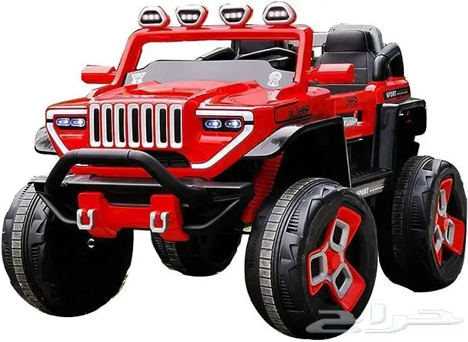 سيارة الوحش الكهربائية بالحجم الضخم وبمقعدين مع بطارية 12V 3