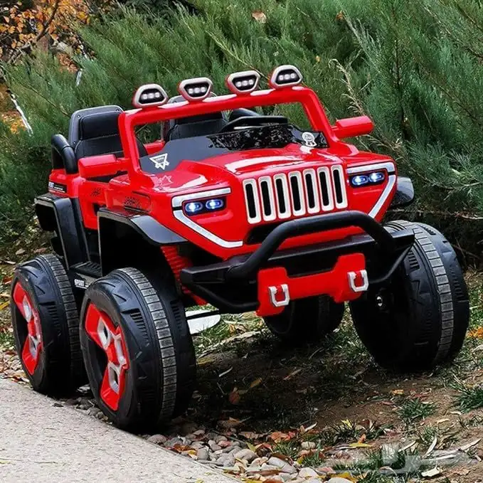 سيارة الوحش الكهربائية بالحجم الضخم وبمقعدين مع بطارية 12V 4