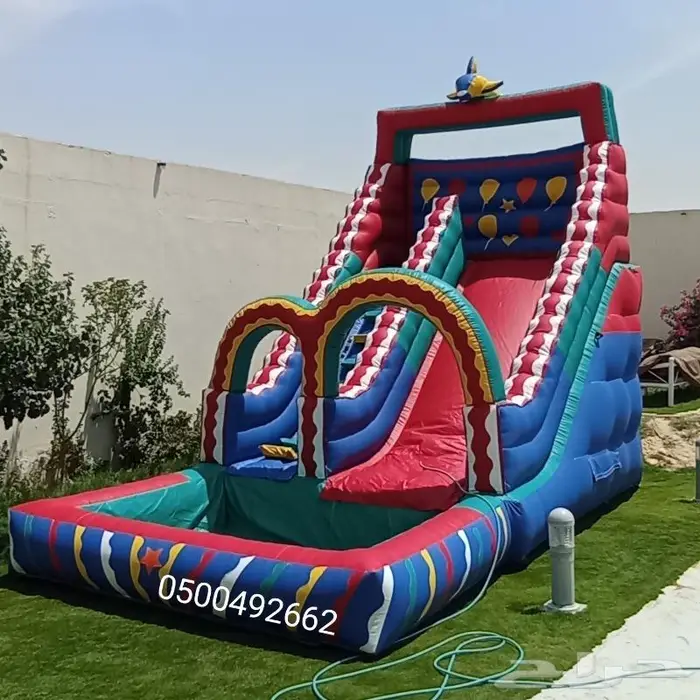 نطيطه زحاليق مائيه ملعب صابوني نطيطات الرياض 1
