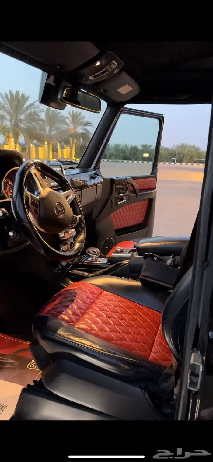 جي كلاس 2015 G63اسود منوة المستخدم معدل 2021 وجاهز 5