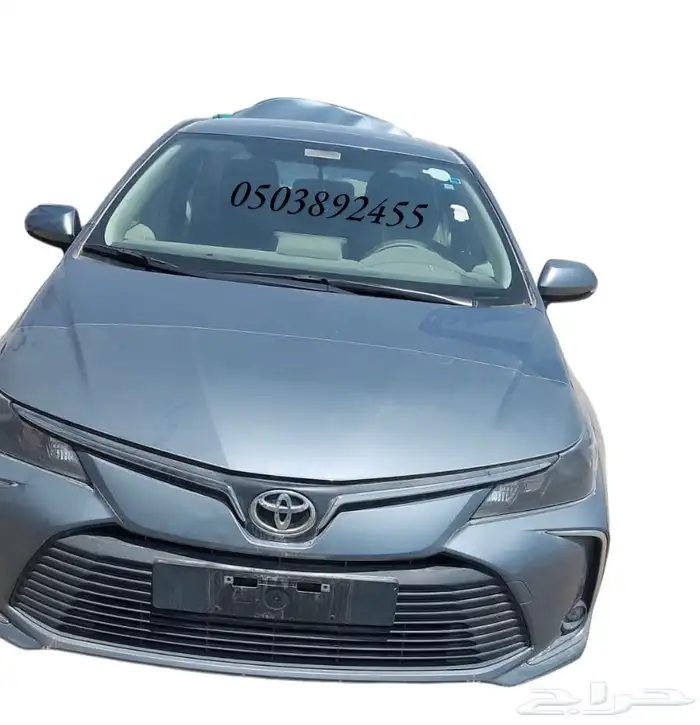 كورولا موديل2024 تشليح مكينه  كبير 0