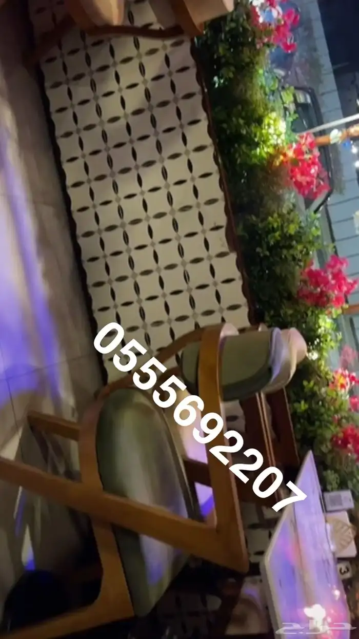 كافيهات_تفصيل تصميم كراسي لاونج مقاهي مطاعم فنادق طاولات 6