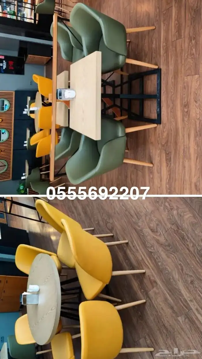 كافيهات_تفصيل تصميم كراسي لاونج مقاهي مطاعم فنادق طاولات 32