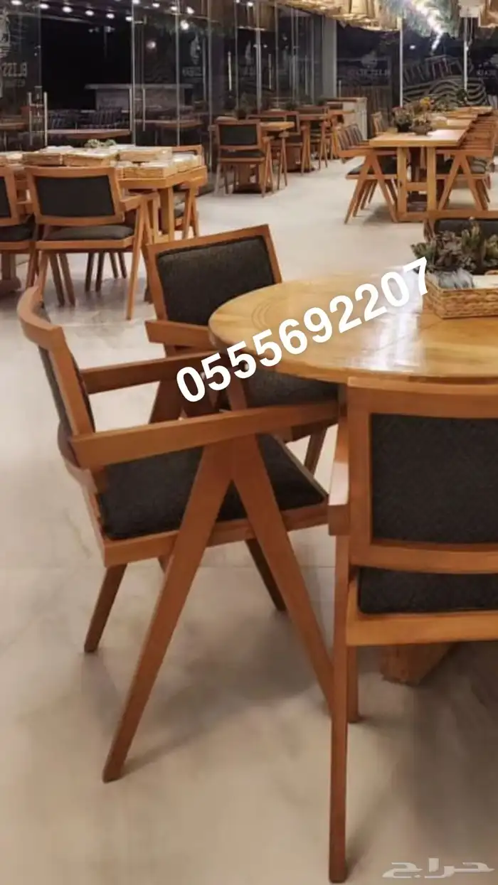 كافيهات_تفصيل تصميم كراسي لاونج مقاهي مطاعم فنادق طاولات 24
