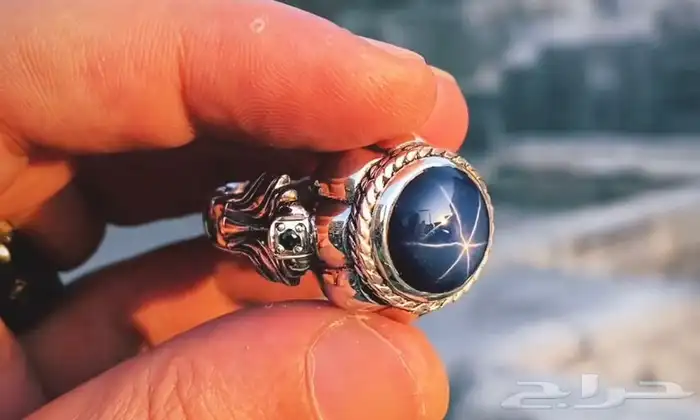 خواتم فضة خالص نوادر تحف فنيه احجار كريمة 3